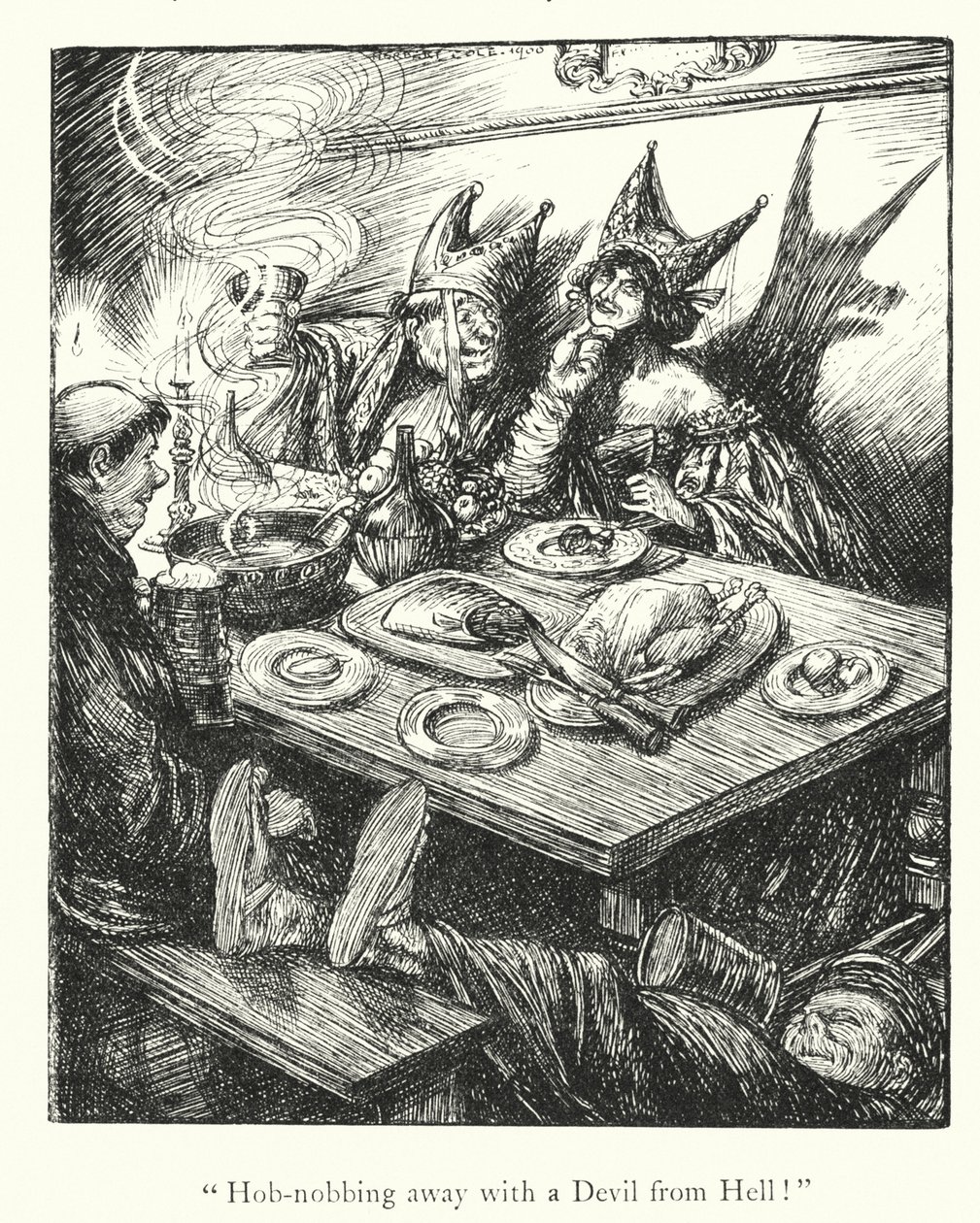 Ingoldsbyho legendy: Mikuláše (litografie) od Herbert Cole