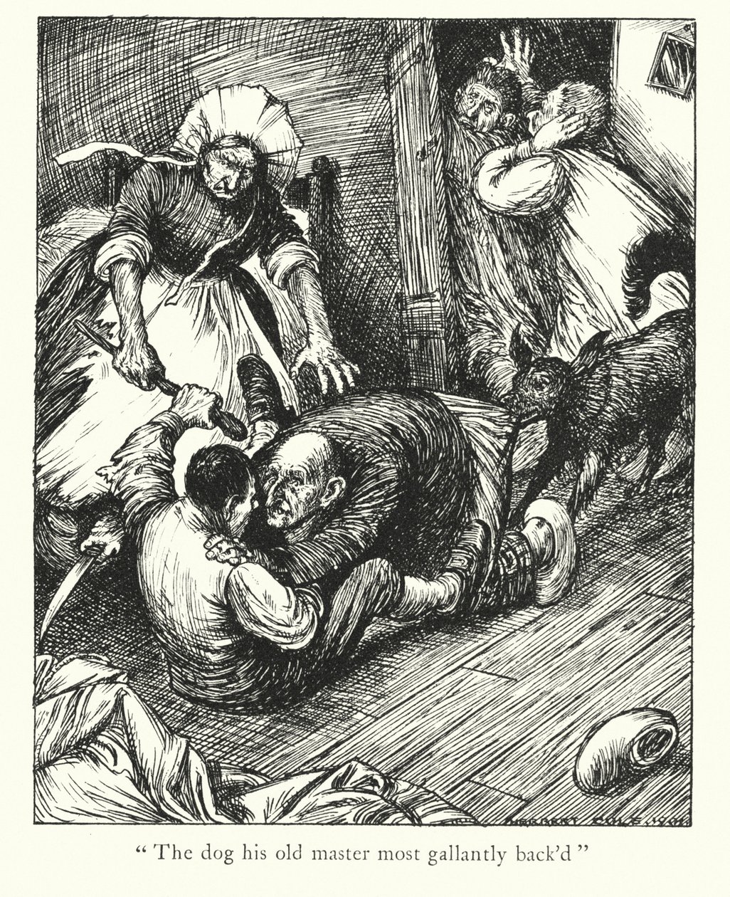 Ingoldsbyho legendy: (litografie) od Herbert Cole