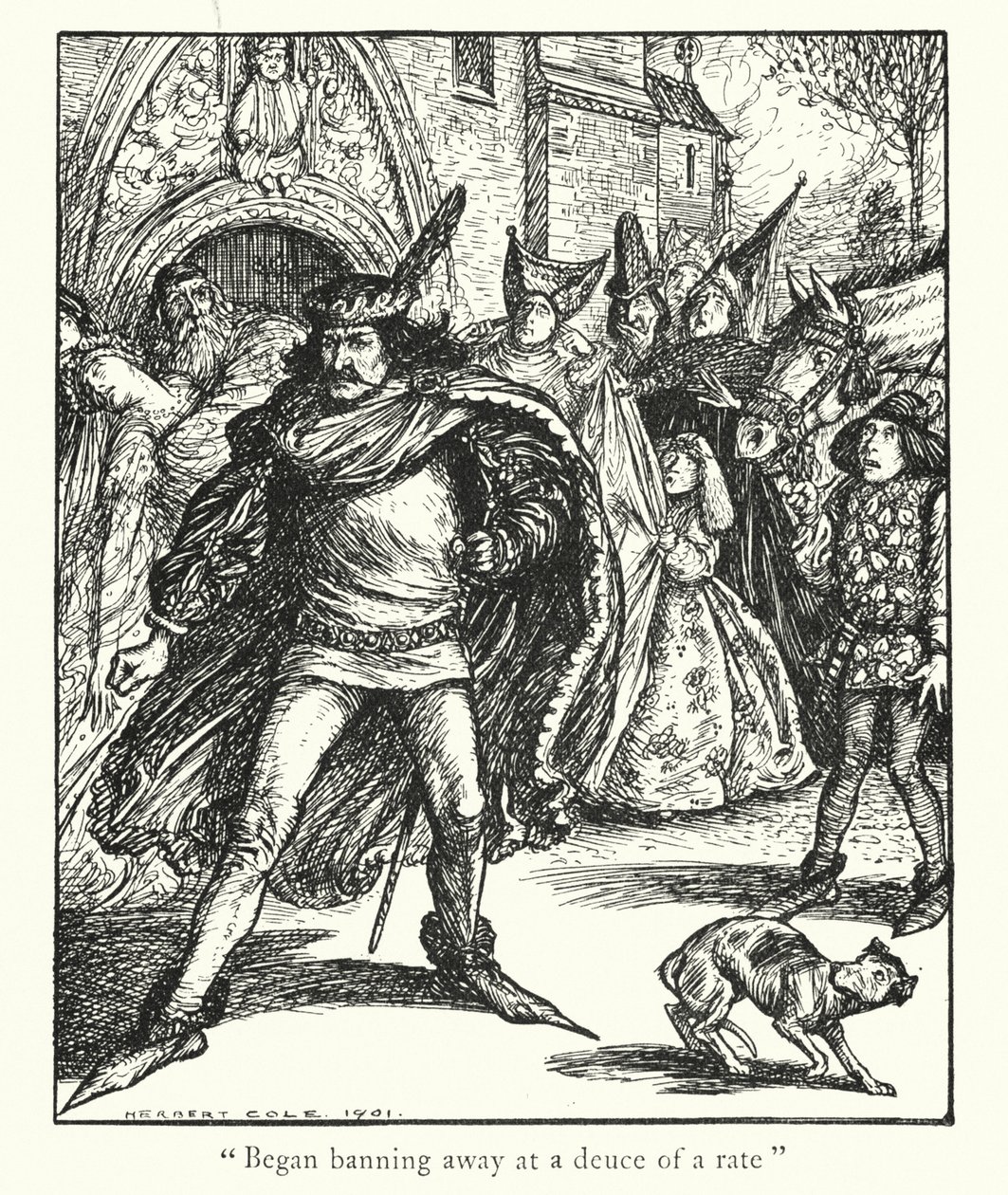 Ingoldsbyho legendy: (litografie): The Blasphemer