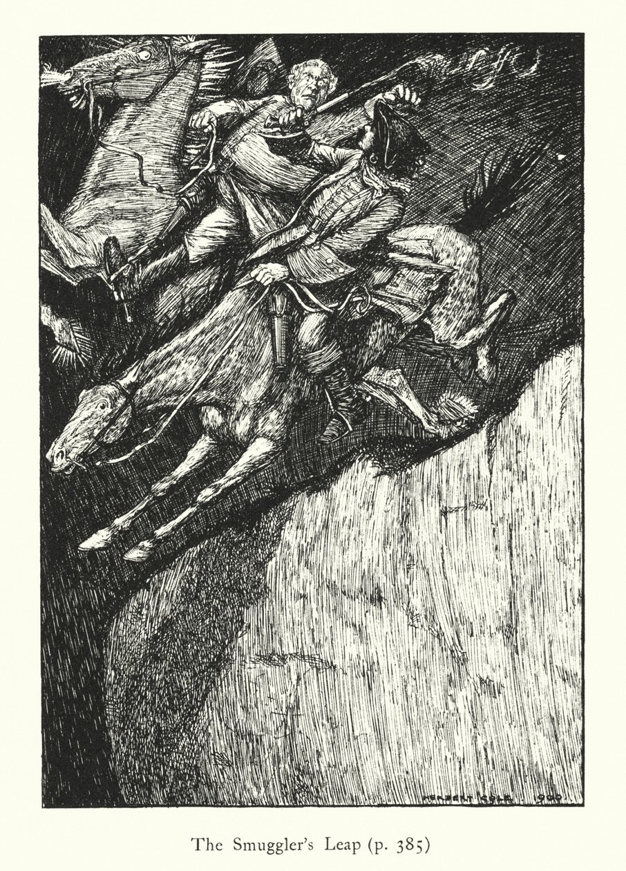 Ingoldsbyho legendy: (litografie): The Smuggler