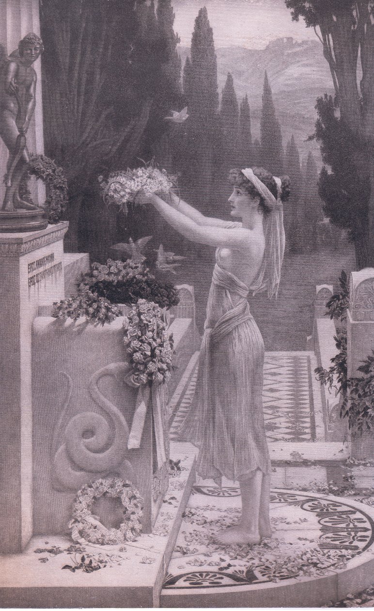 Její první oběť, od Bibbys Annual, 1916-1917 od Herbert Gustave Schmalz