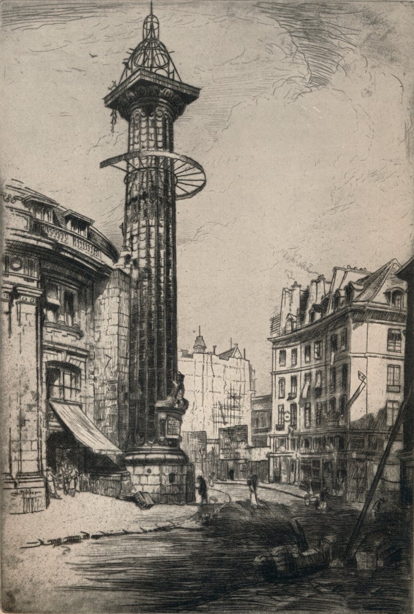 „Astrologický sloup Catherine de Medici“, 1915 od Herbert Hillier