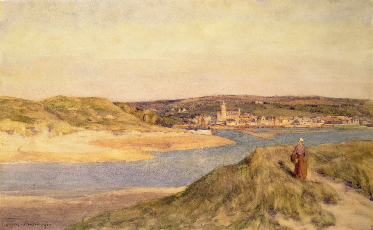 Hayle z Lelantu, Cornwall od Herbert Hughes Stanton