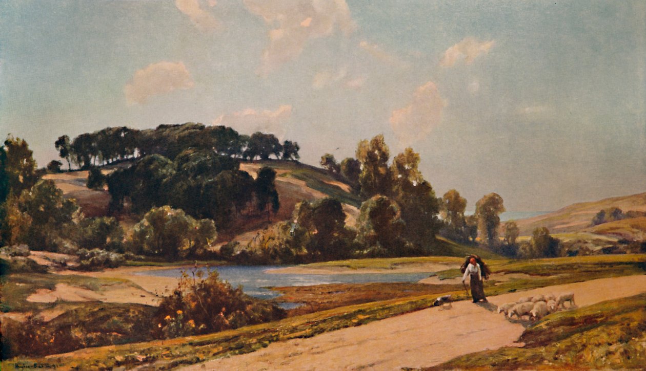 Cesta k moři, Equihen, 1927, 1935 od Herbert Hughes Stanton