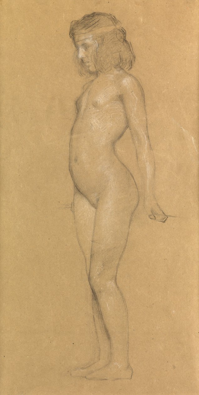 Studie pro „The Trailing Clouds of Glory“, 1898 od Herbert James Draper