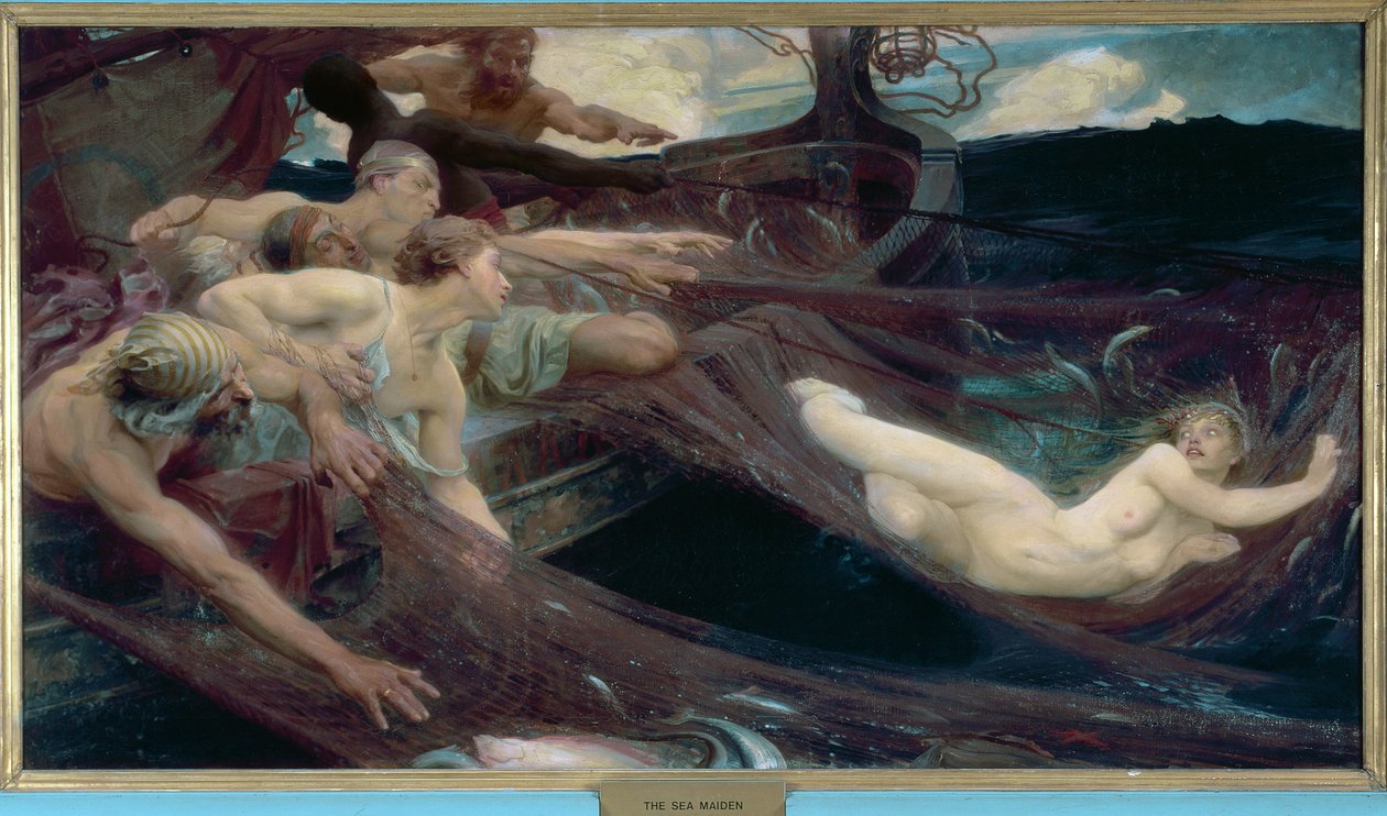 The Sea Maiden, 1894 od Herbert James Draper