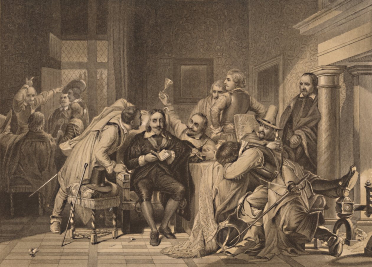 Karel I. ve strážnici, 1886 od Herbert Bourne
