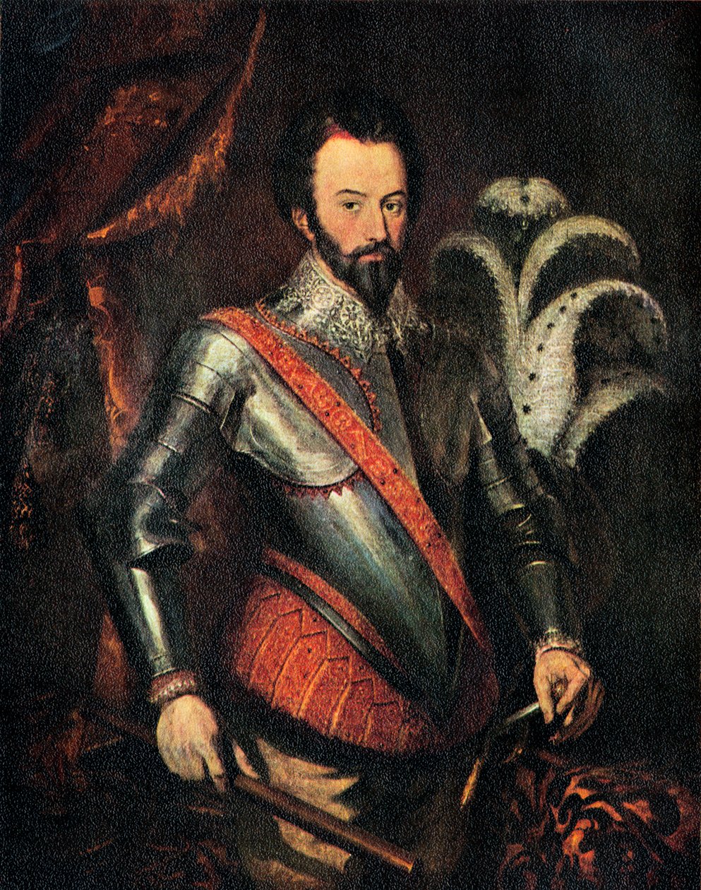 Sir Walter Raleigh - od Herbert Luther Smith