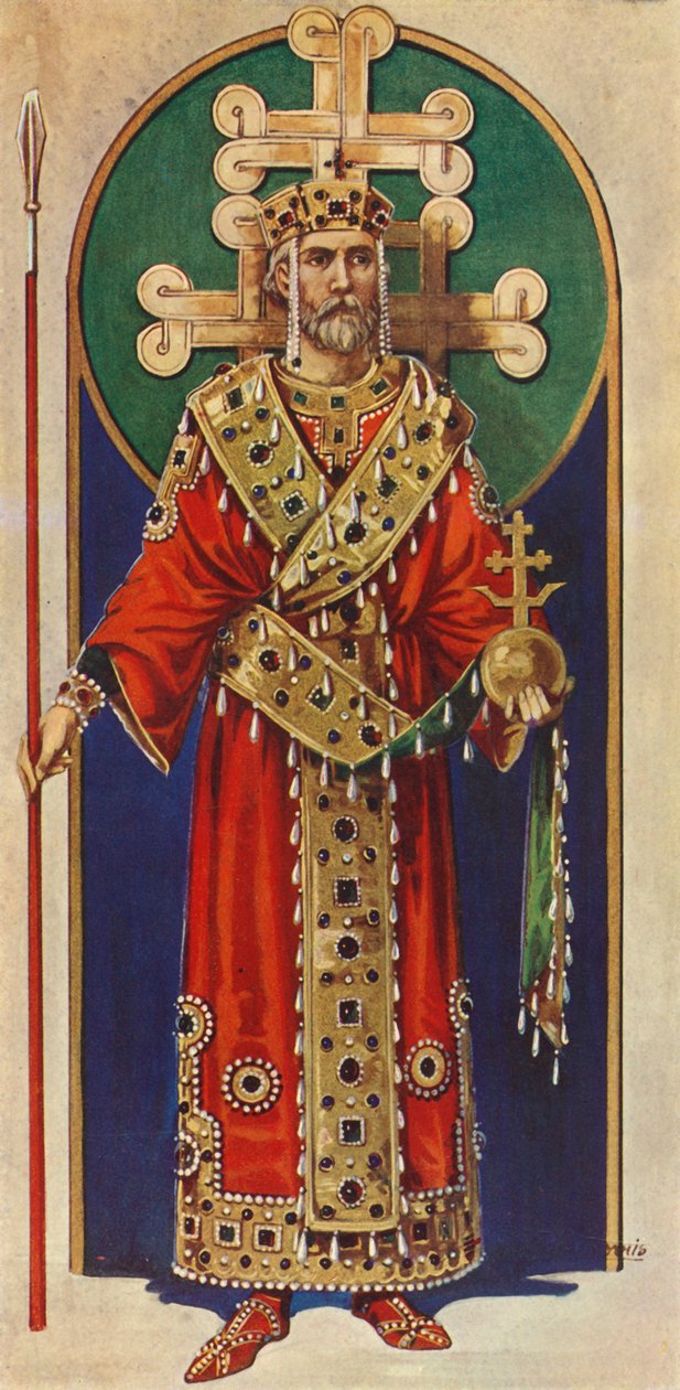 Byzantský císař desátého, jedenáctého a dvanáctého století, n. l., 1924. od Herbert Norris