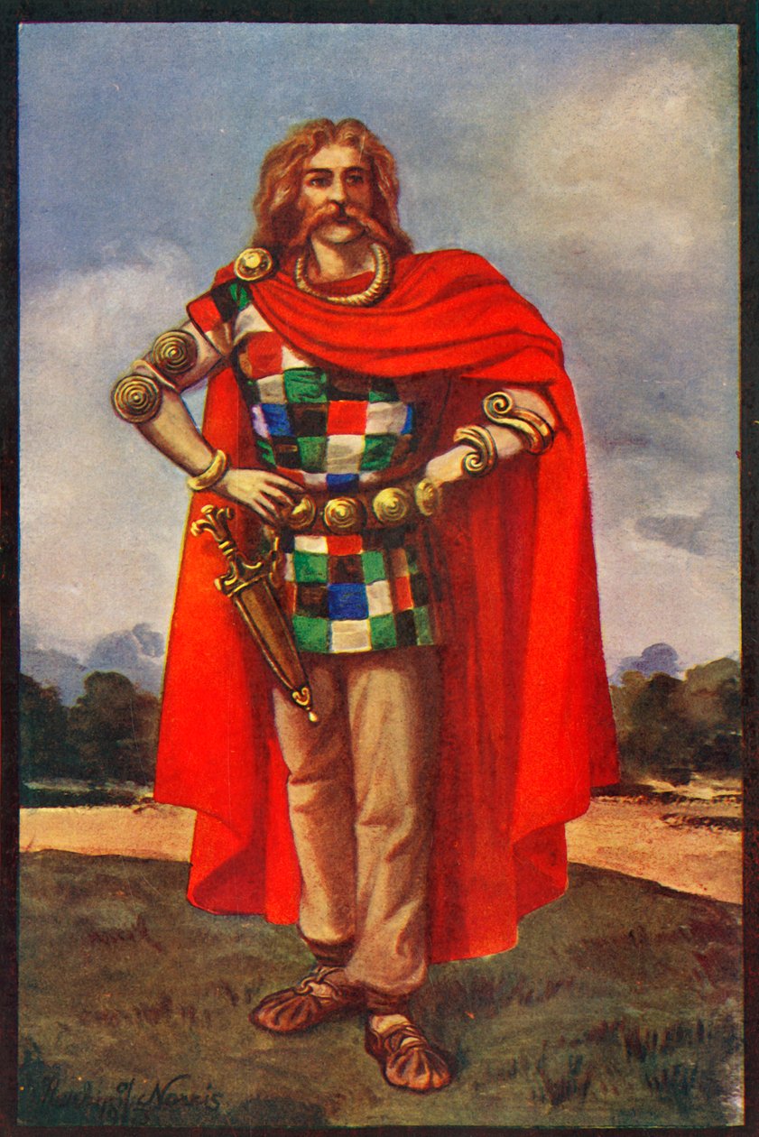 Keltský náčelník v civilním oděvu, 1924. od Herbert Norris