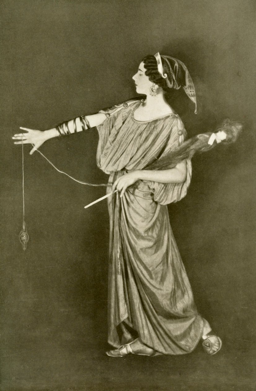 Žena z lidu, páté století, B.C., 1924. od Herbert Norris