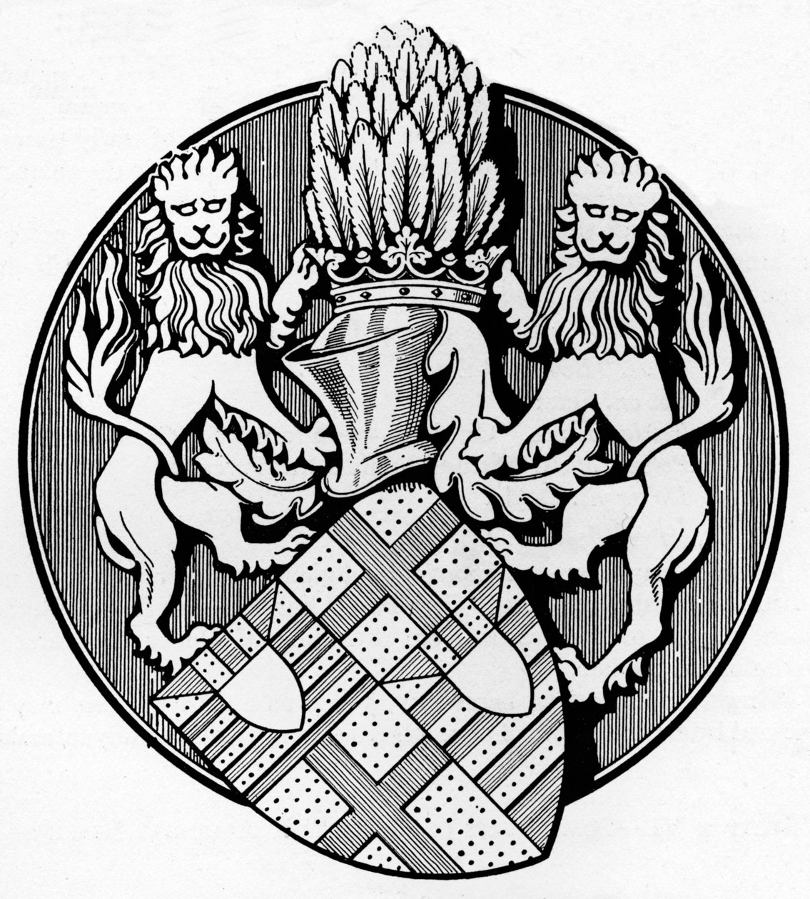 Z pečeti hraběte Edmunda de Mortimer, 1400, c1926 od Herbert Norris
