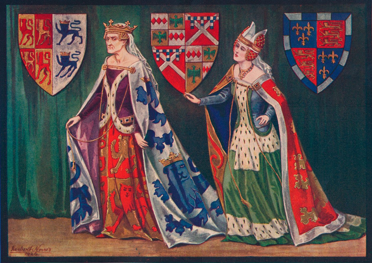 Margaret, princezna z Walesu, 1410. Joice, Lady Tiptoft, 1460, 1926 od Herbert Norris