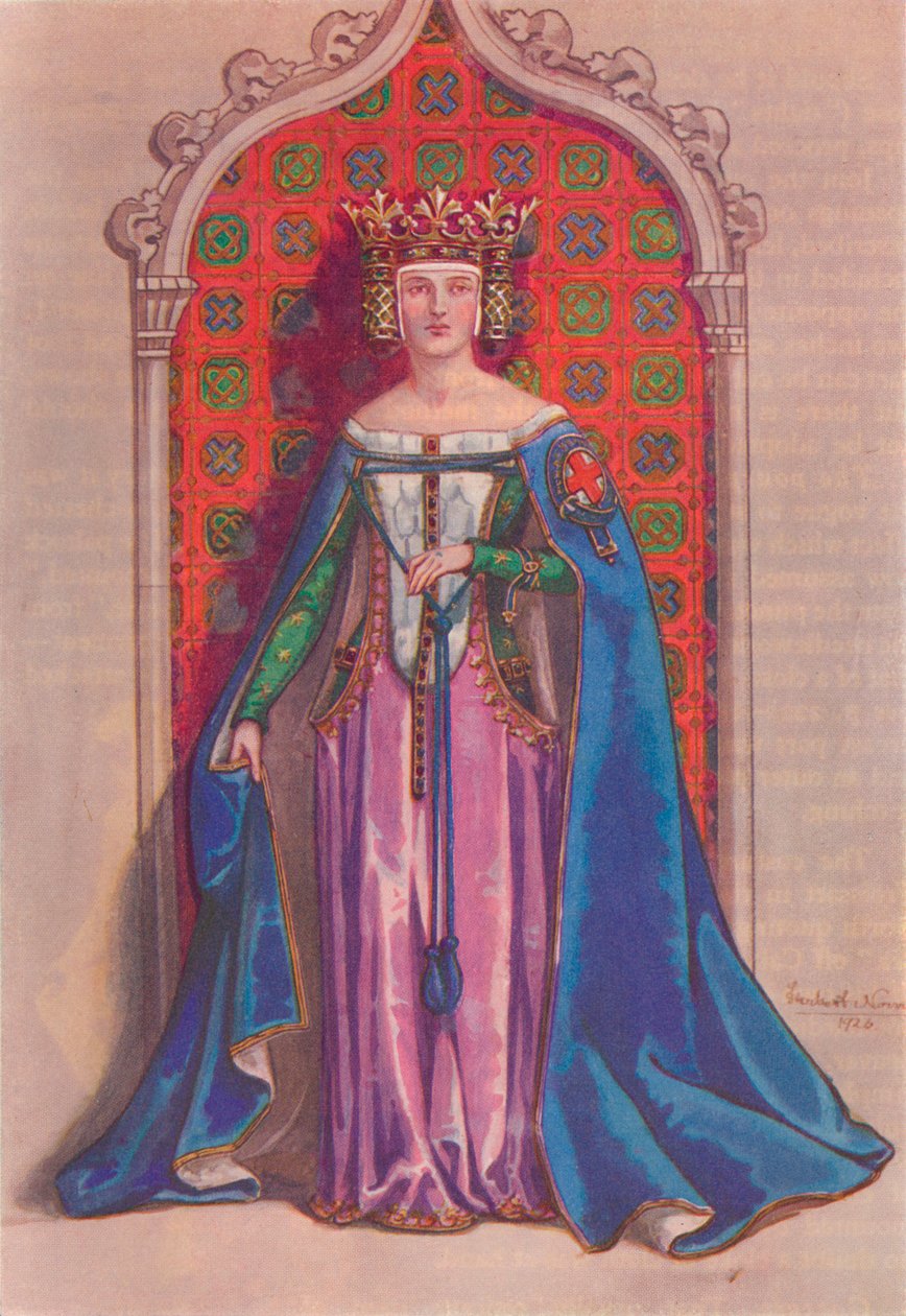 Královna Phillippa 1350, 1926 od Herbert Norris
