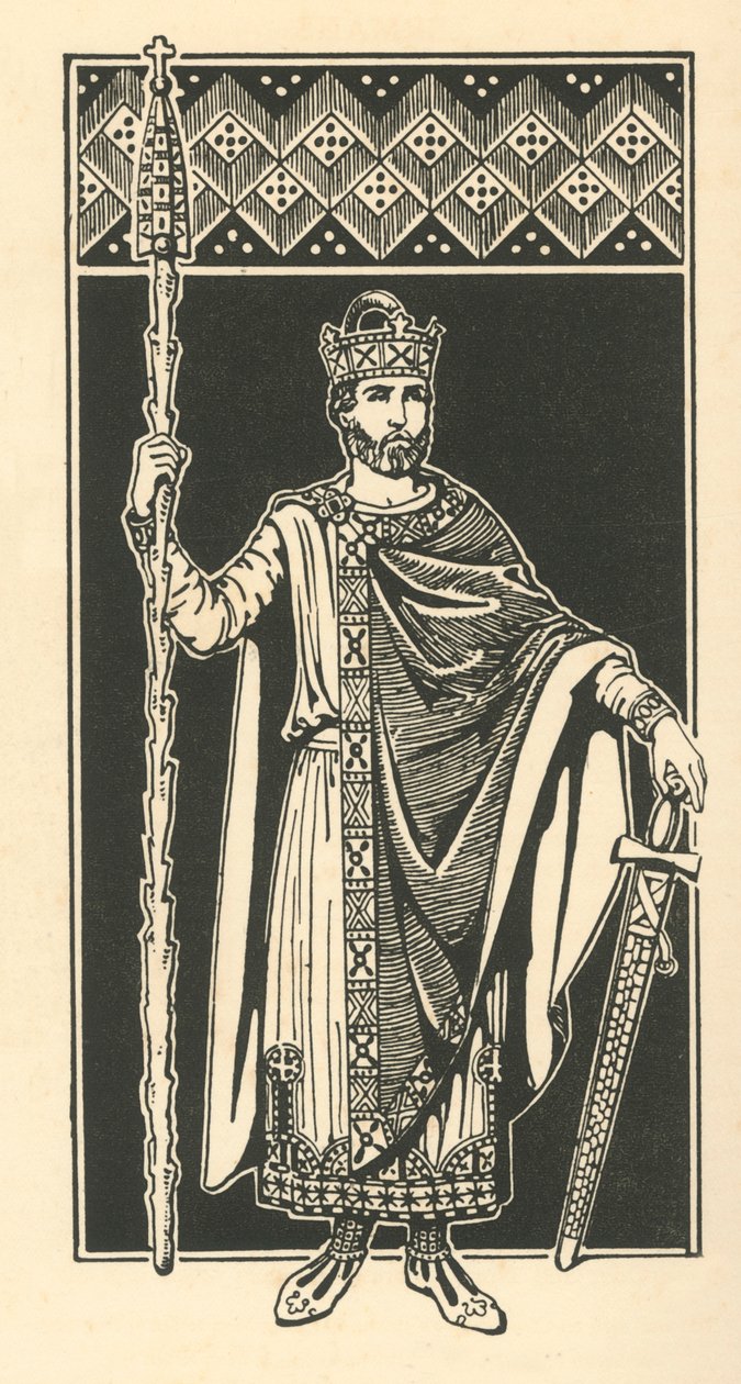 Císař Jindřich II., Svatý 1002-1024, 1924. od Herbert Norris