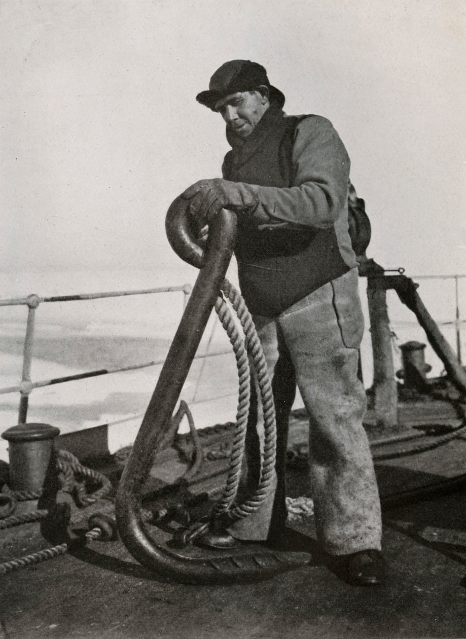 A.B. Cheetham, loďař z Terra Nova, c19101913, 1913 od Herbert Ponting
