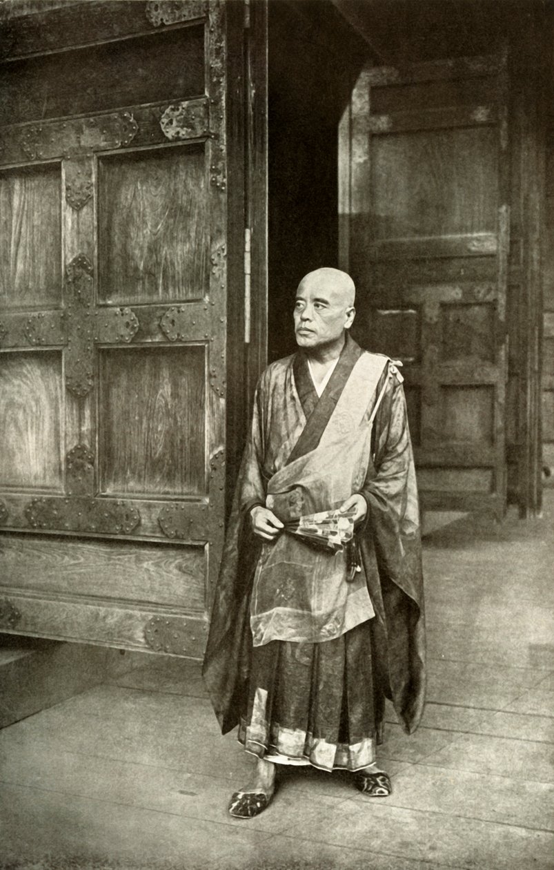 Kněz Buddhy, 1910. od Herbert Ponting