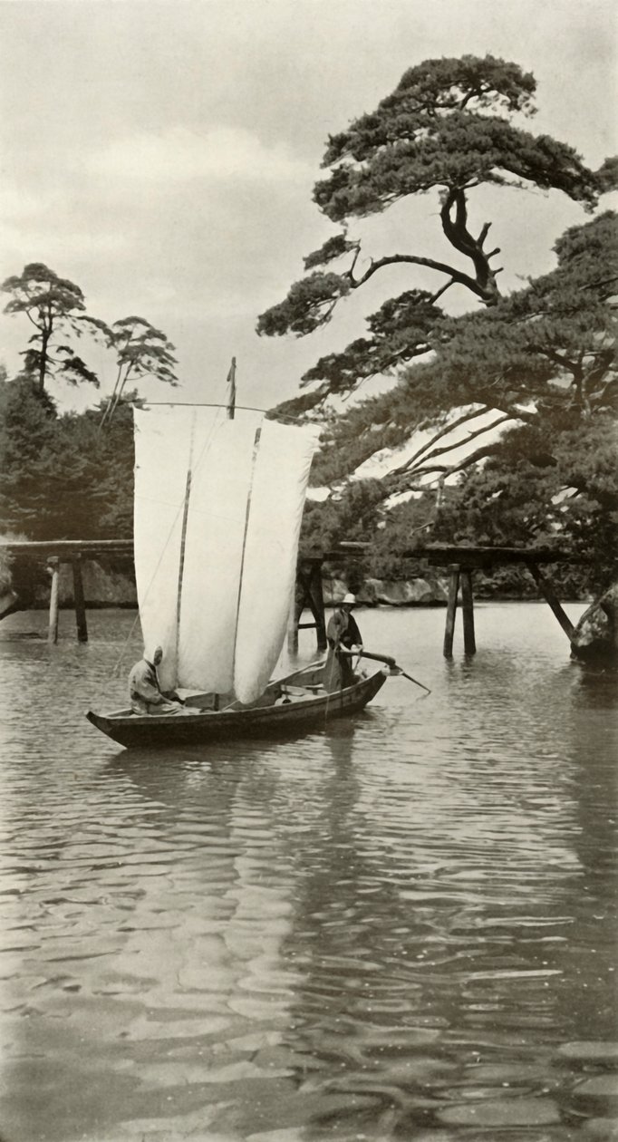 At Matsushima, 1910. od Herbert Ponting
