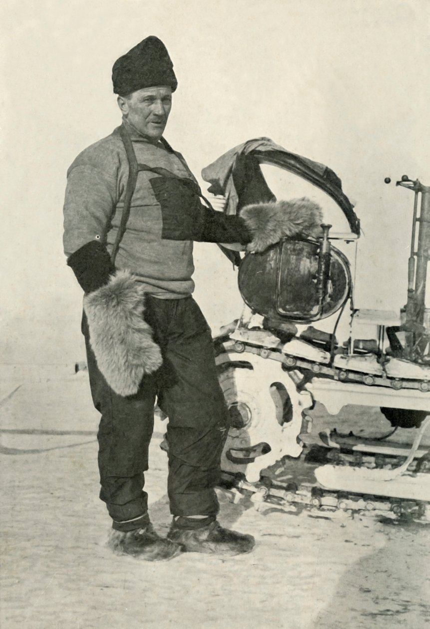 Hlavní topič Lashly, který obdržel Albertovu medaili, 1911, 1913 od Herbert Ponting