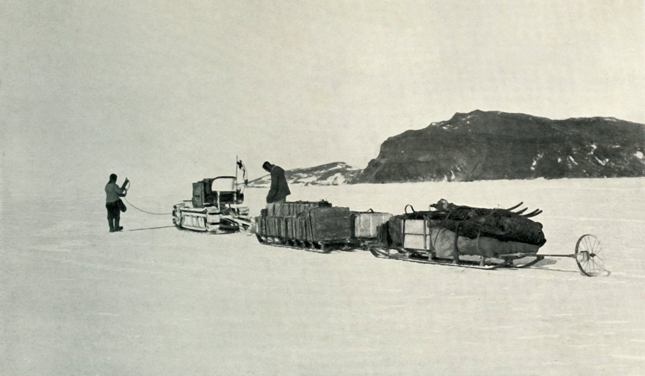 Days Motor Under Way, listopad 1911, 1913 od Herbert Ponting