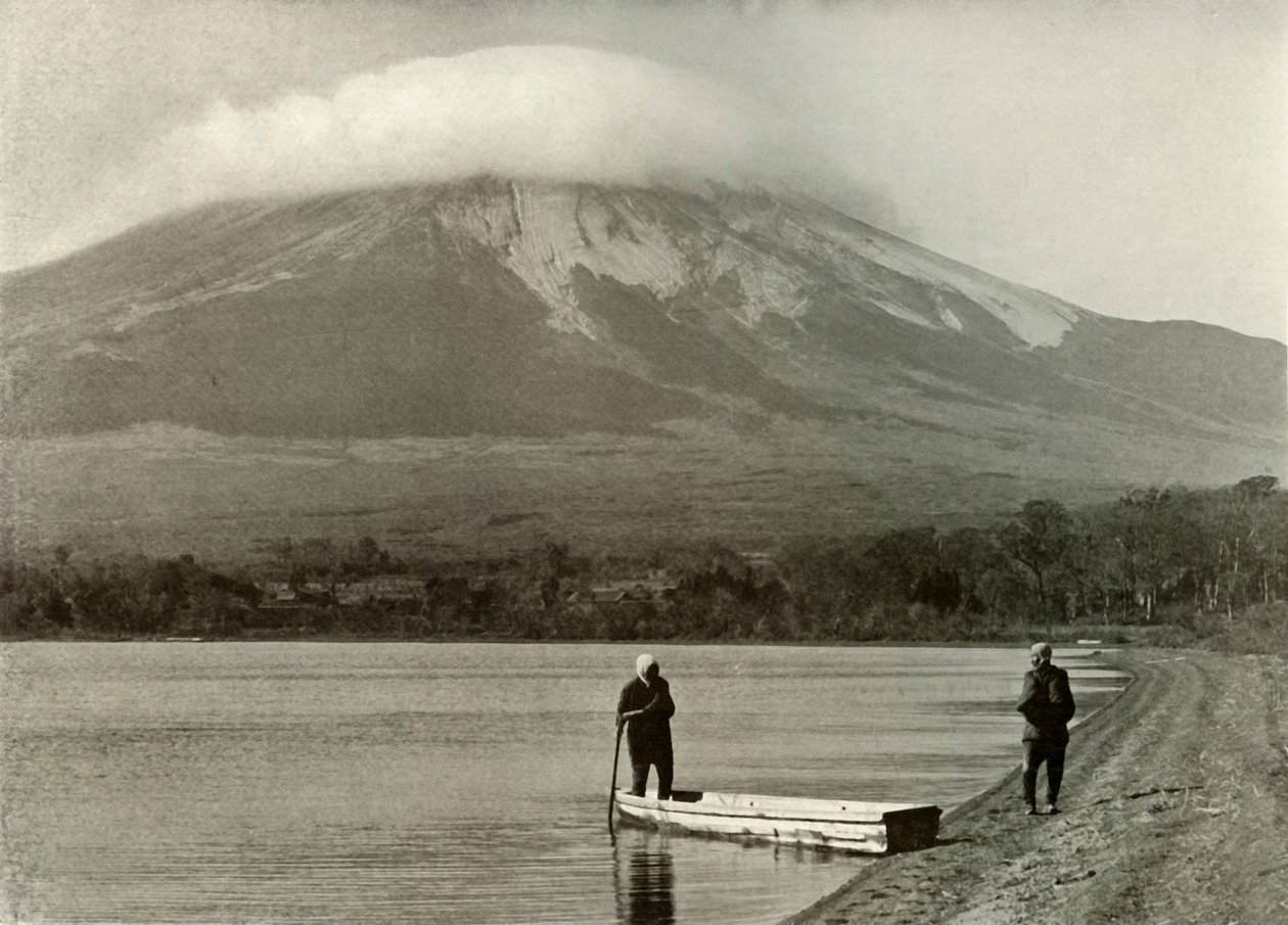 Fuji z Three-Days-Moon Lake, 1910. od Herbert Ponting