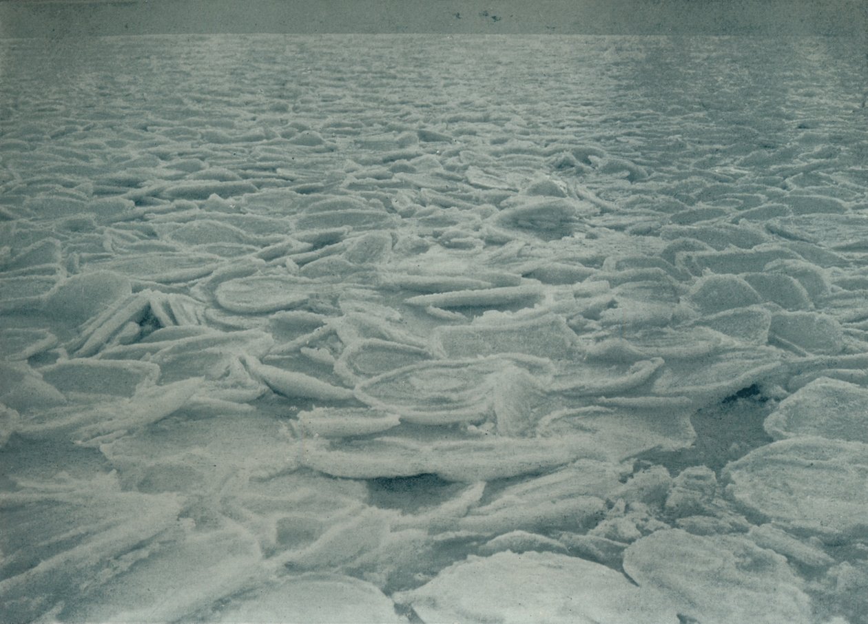Těžký balík, ve kterém byla loď zadržena, 1912, 1913. od Herbert Ponting
