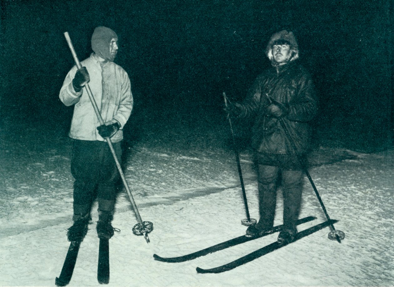 Pomník Niederwald, 1923. od Herbert Ponting