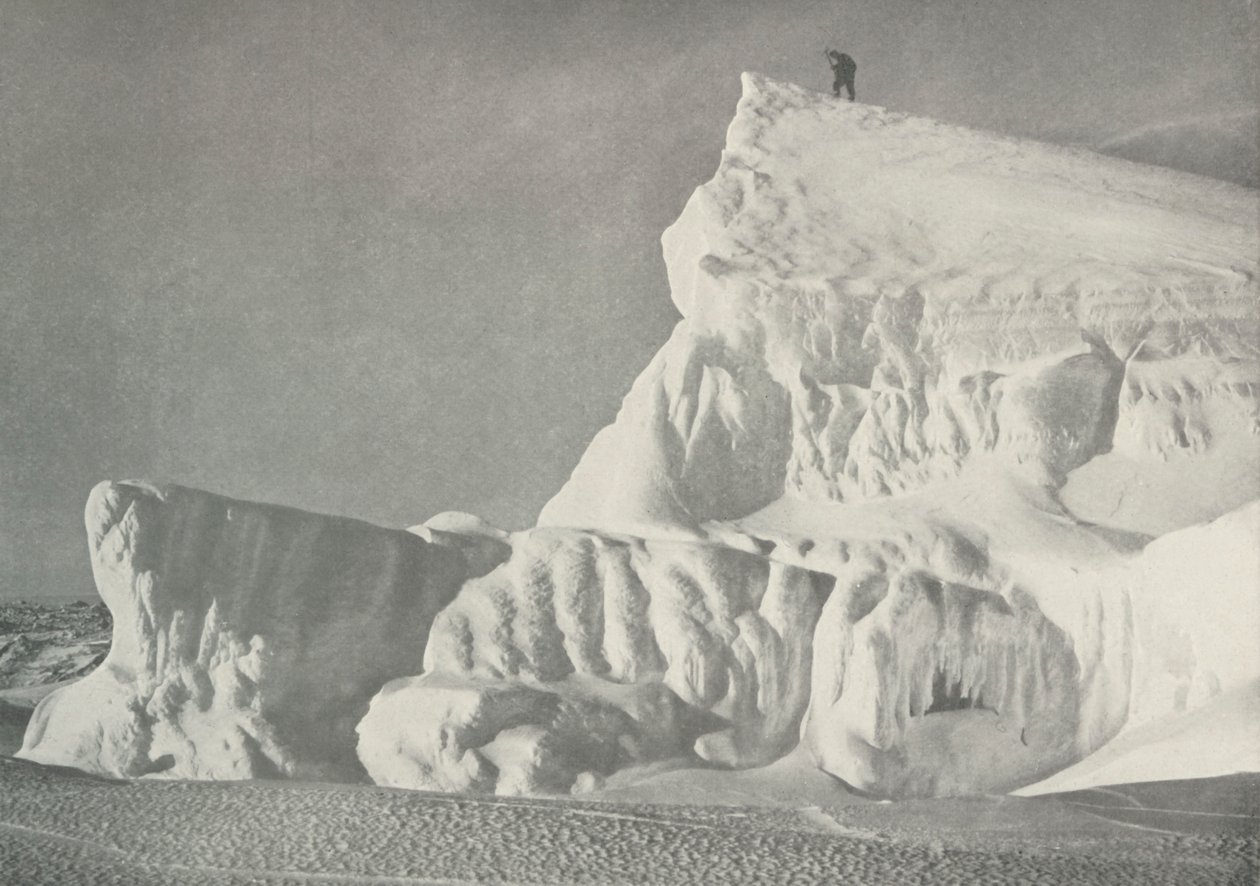 Na vrcholku ledovce, c1911, 1913 od Herbert Ponting