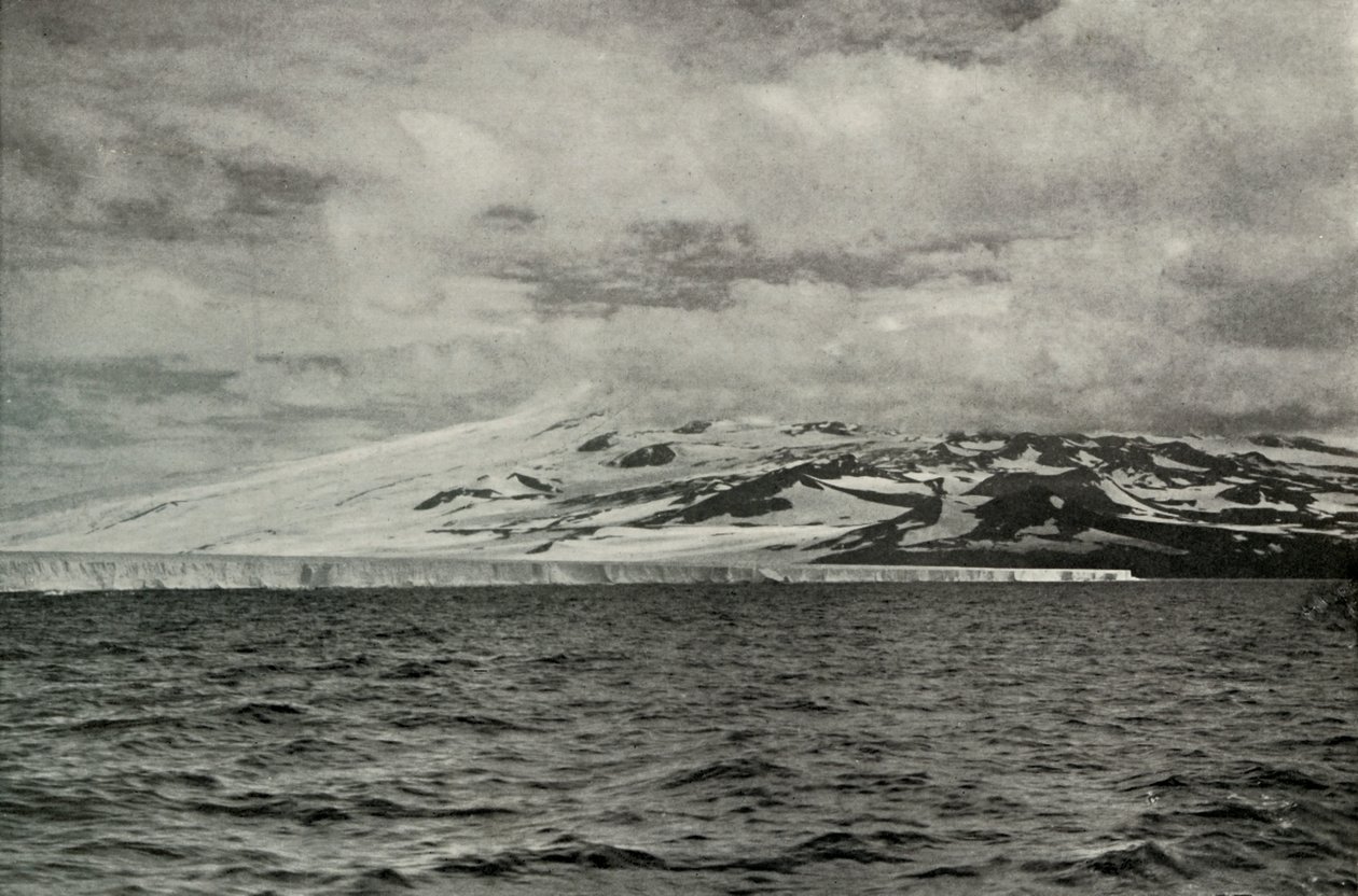 Bariéra a hora Terror, c19101913, 1913 od Herbert Ponting