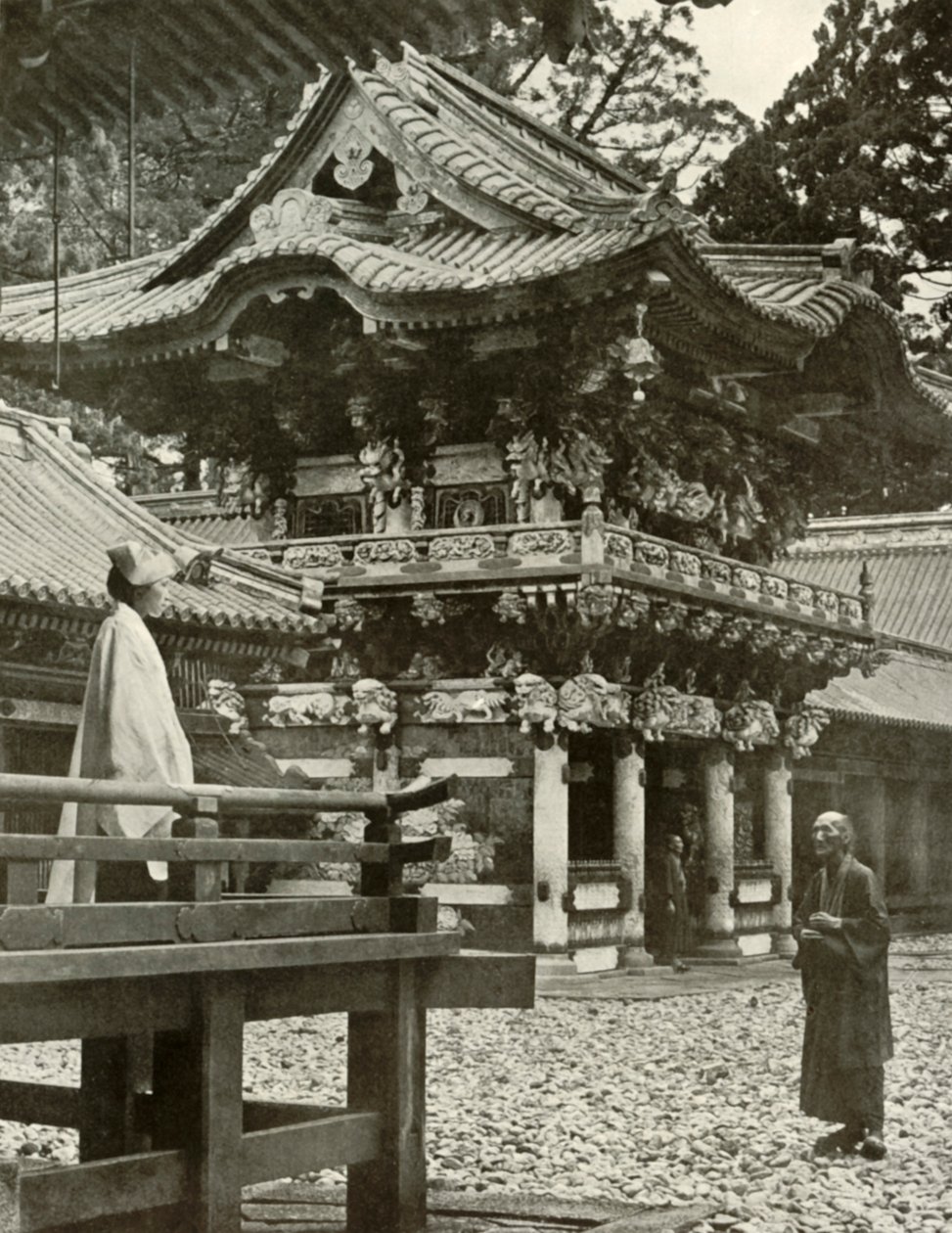 Očekávaná délka života je u Nikko, 1910. od Herbert Ponting