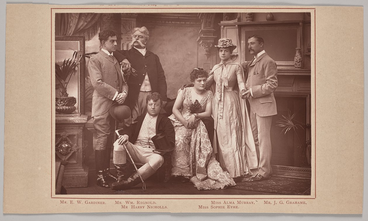 "A Run of Luck" v divadle Drury Lane Theatre od Herbert Rose Barraud