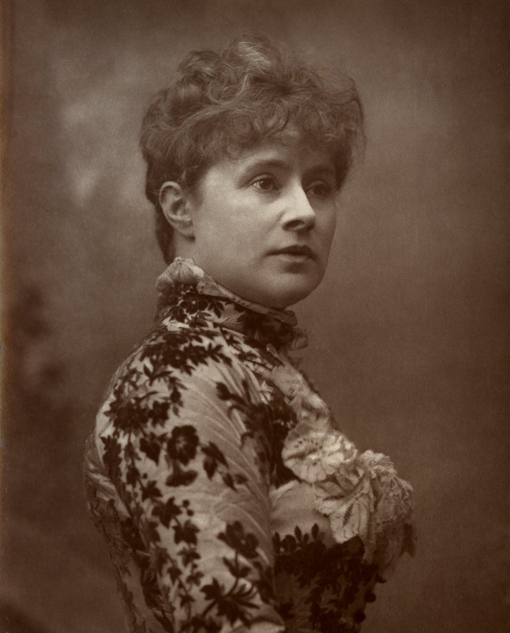 Alice Lingard , britská herečka a zpěvačka, 1884 od Herbert Rose Barraud