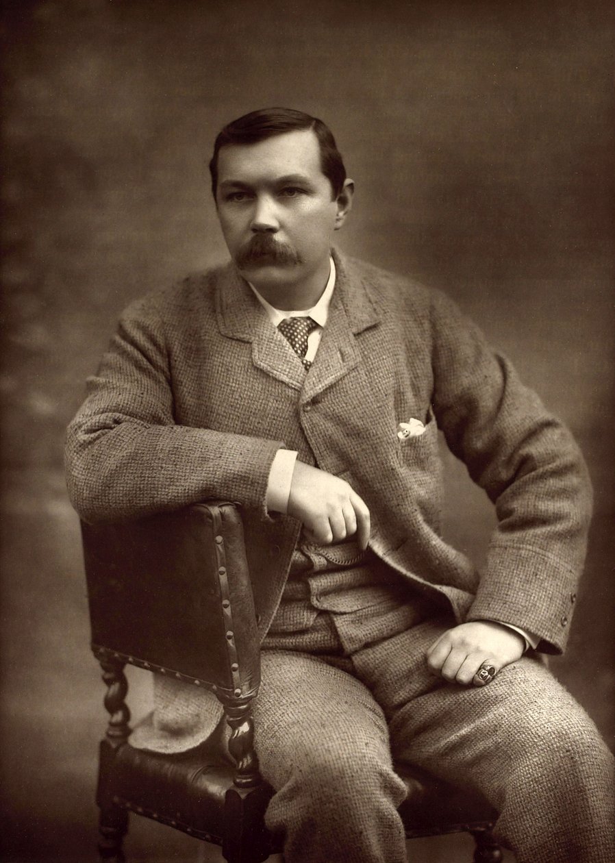 Portrét sira Arthura Conana Doyla 1859-1930, 1893. od Herbert Rose Barraud