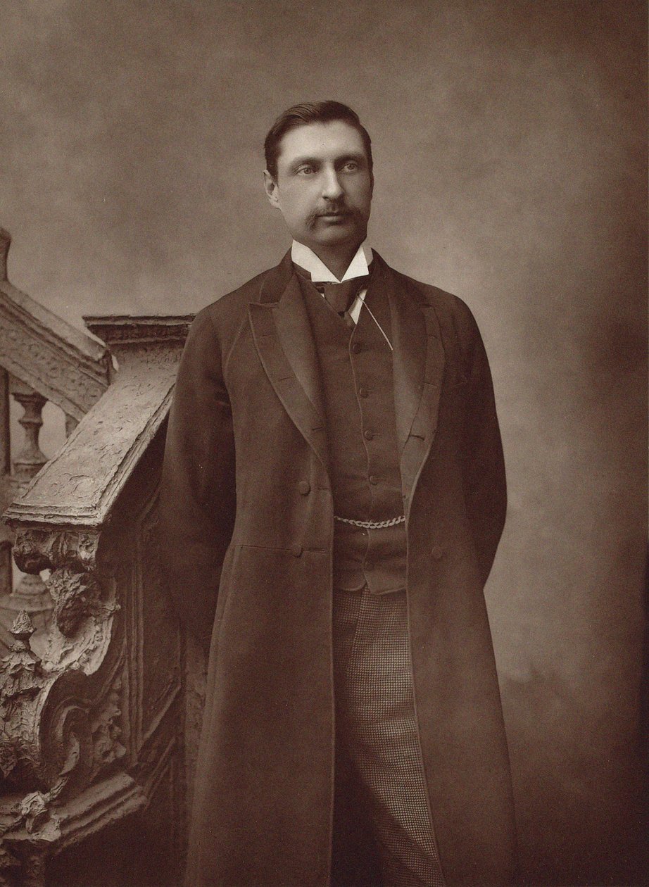 Portrét spisovatele Sira Henryho Ridera Haggarda 1856-1925. od Herbert Rose Barraud