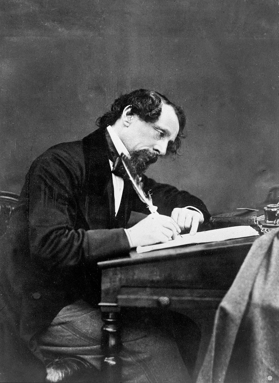 Charles Dickens, 1858 od Herbert Watkins
