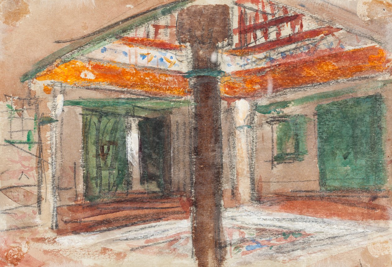 Interiér exotického paláce, c. 1867. od Hercules Brabazon Brabazon
