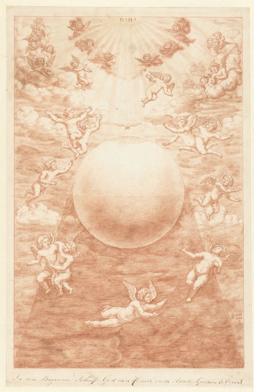 Stvoření nebe a země Na počátku Bůh stvořil nebesa a zemi (název na předmětu) The Creation (název série) od Herman Coets