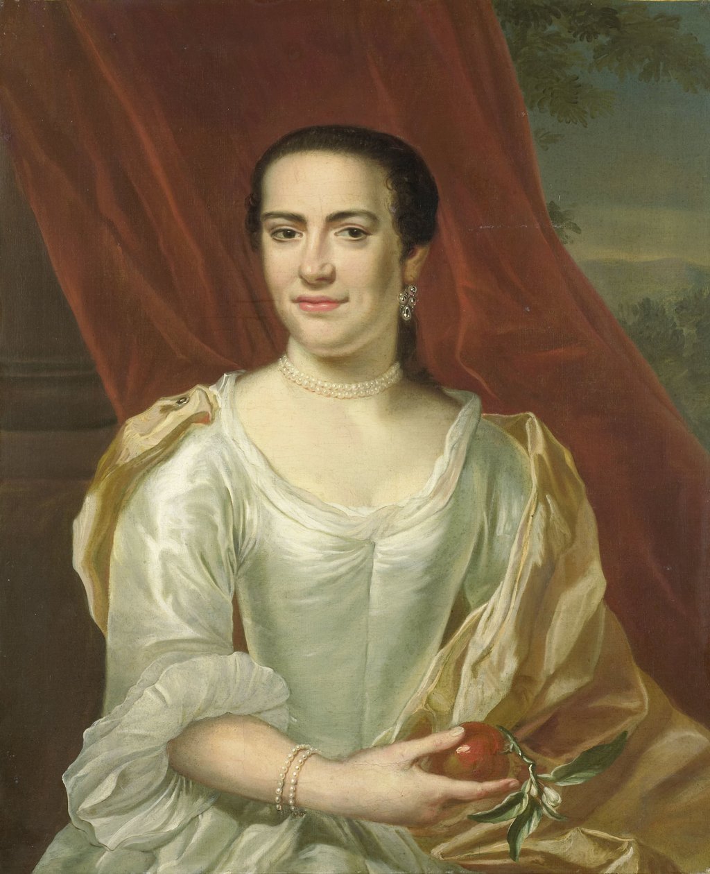 Margaretha Leuveling (1738-83), manželka Justus Tjeenk od Herman Frederik van Hengel