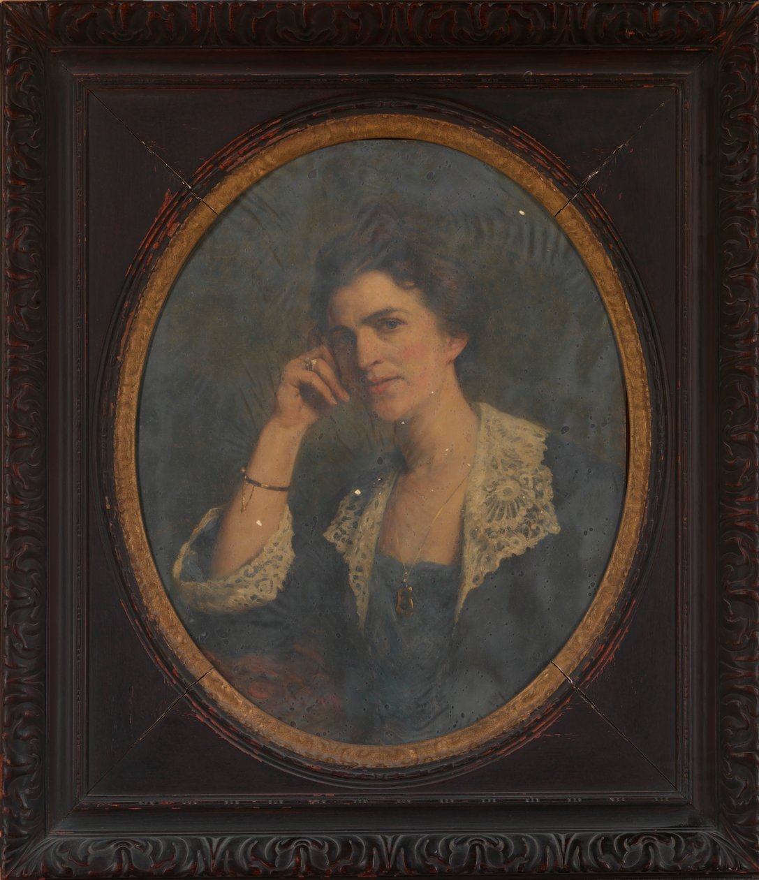 Paní Emily Dorothy Ammannová, umělcova neteř, 1922. od Herman Hartwich
