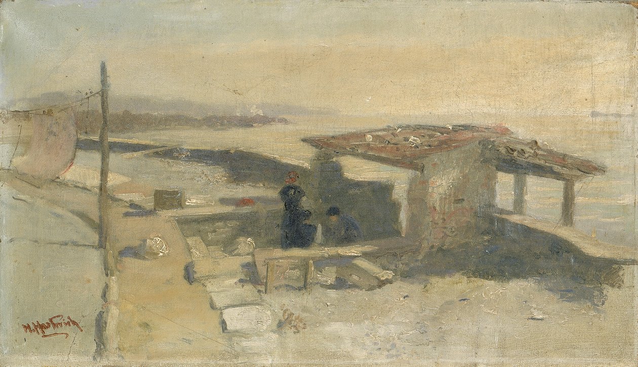 Skica pro lombardské bělidlo, 1892. od Herman Hartwich