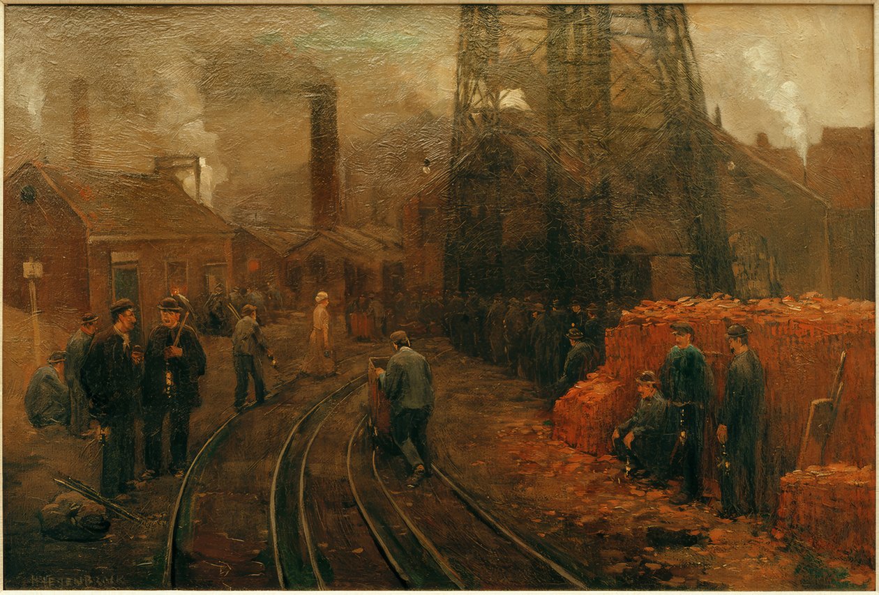 Před směnou od Herman Heijenbrock