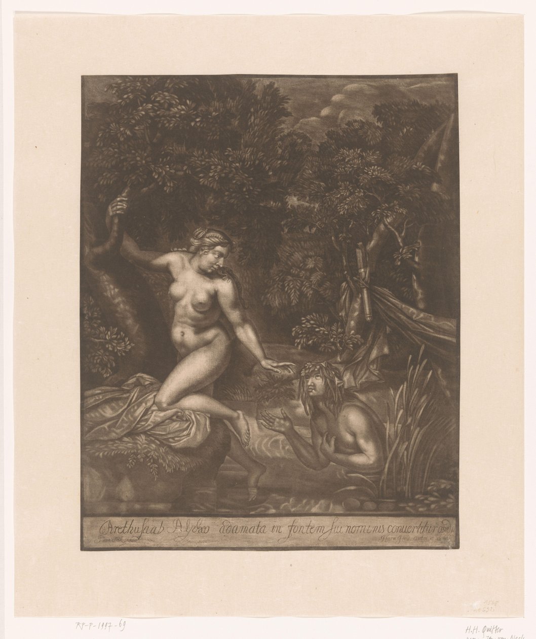 Alphaeus a Arethusa od Herman Hendrik de Quiter (I)