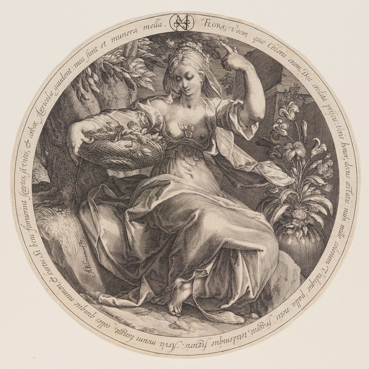 Flora od Herman Jansz. Muller