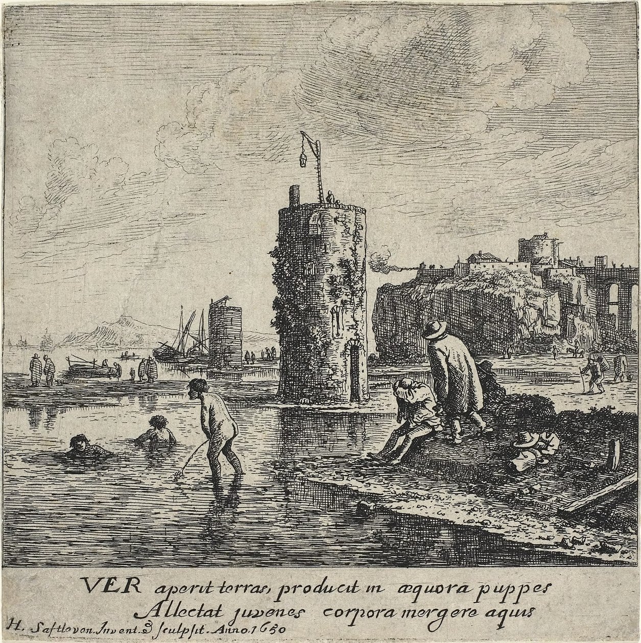 Jaro, 1650 od Herman the Younger Saftleven