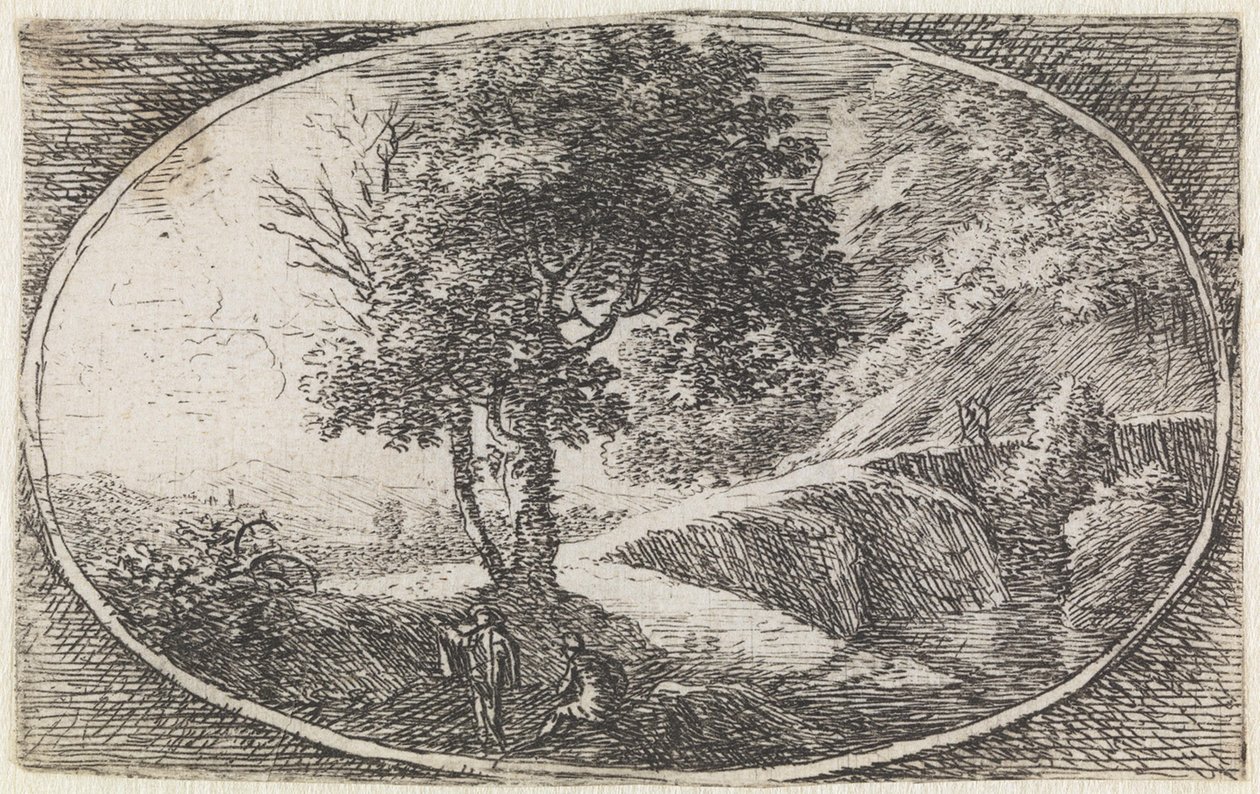 Krajina (č. 11 ze série: Variae campestrum fantasiae) od Herman van Swanevelt