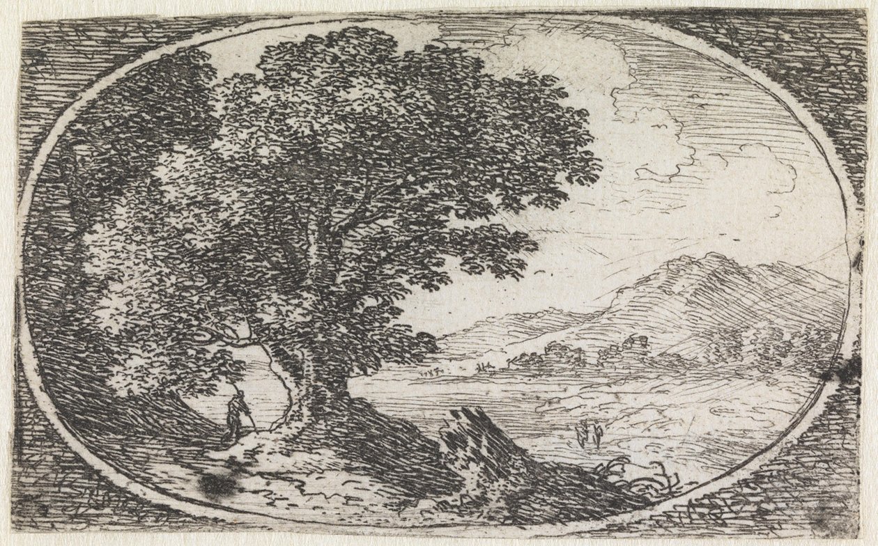 Krajina (č. 13 ze série: Variae campestrum fantasiae) od Herman van Swanevelt