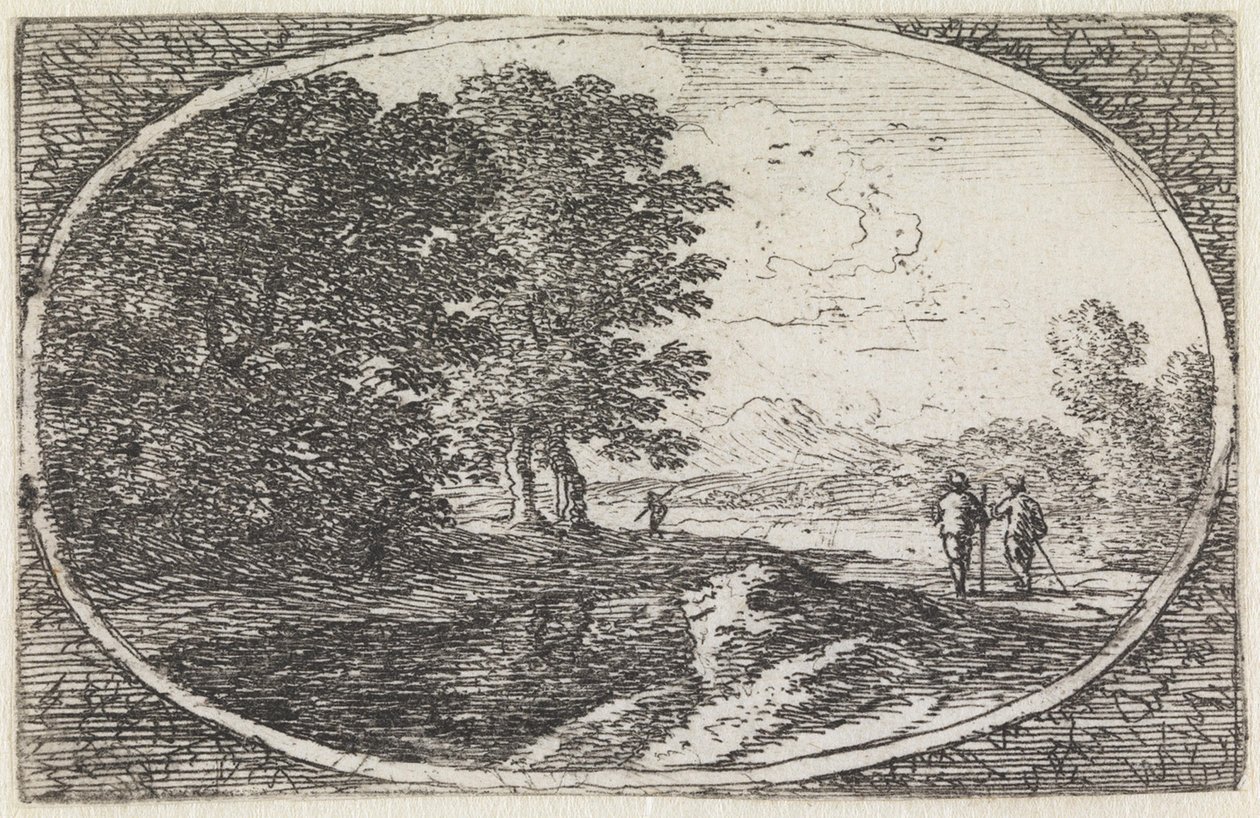 Krajina (č. 20 ze série: variae campestrum fantasiae) od Herman van Swanevelt
