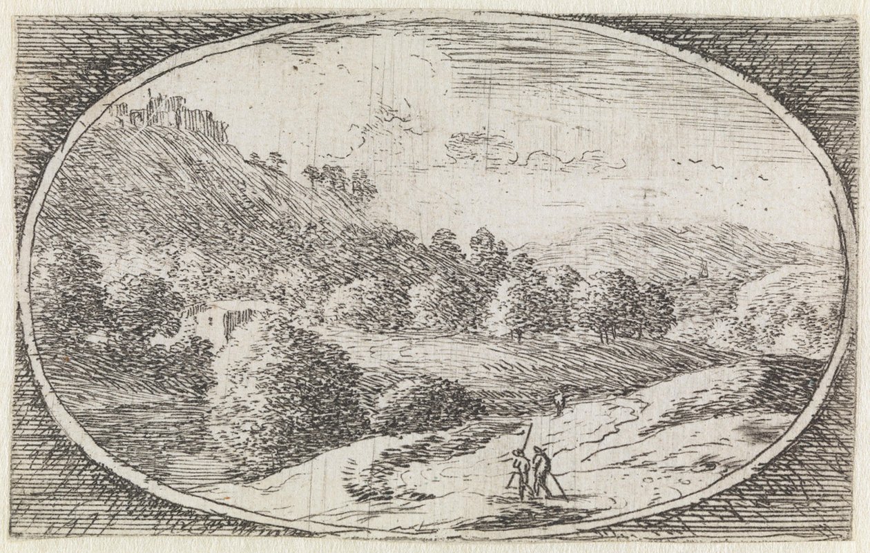 Krajina (č. 22 ze série: Variae Campestrum Fantasiae) od Herman van Swanevelt