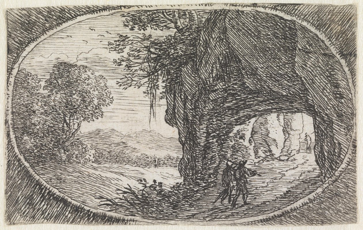 Krajina (č. 23 ze série: Variae Campestrum Fantasiae) od Herman van Swanevelt