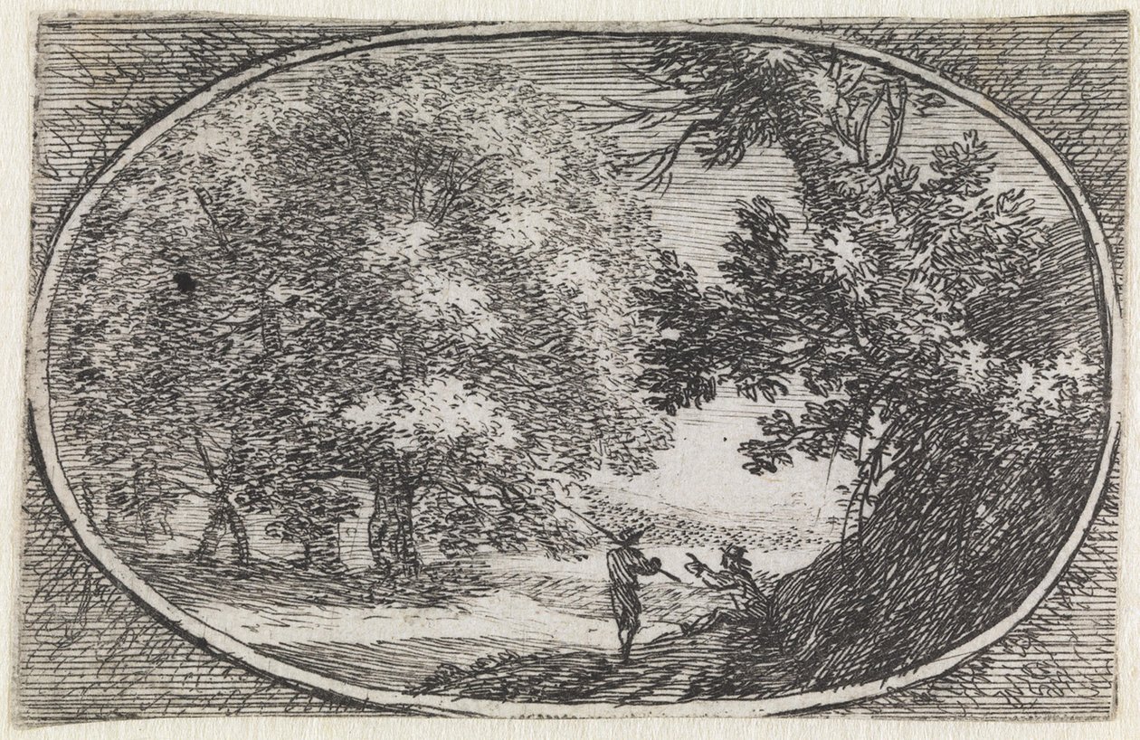 Krajina (č. 2 ze série: Variae campestrum fantasiae) od Herman van Swanevelt